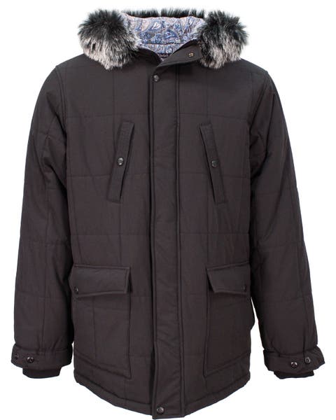 Duffy Quilted Ripstop Parka Jacket