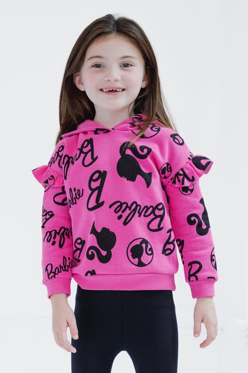 Barbie Hoodie & Leggings Set In Multi