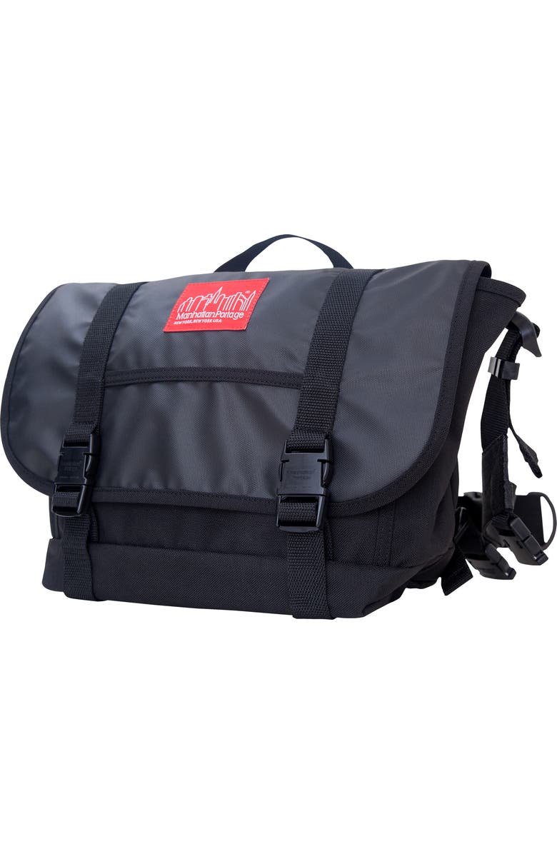 Manhattan Portage NY Minute Messenger Bag, Alternate, color, Black