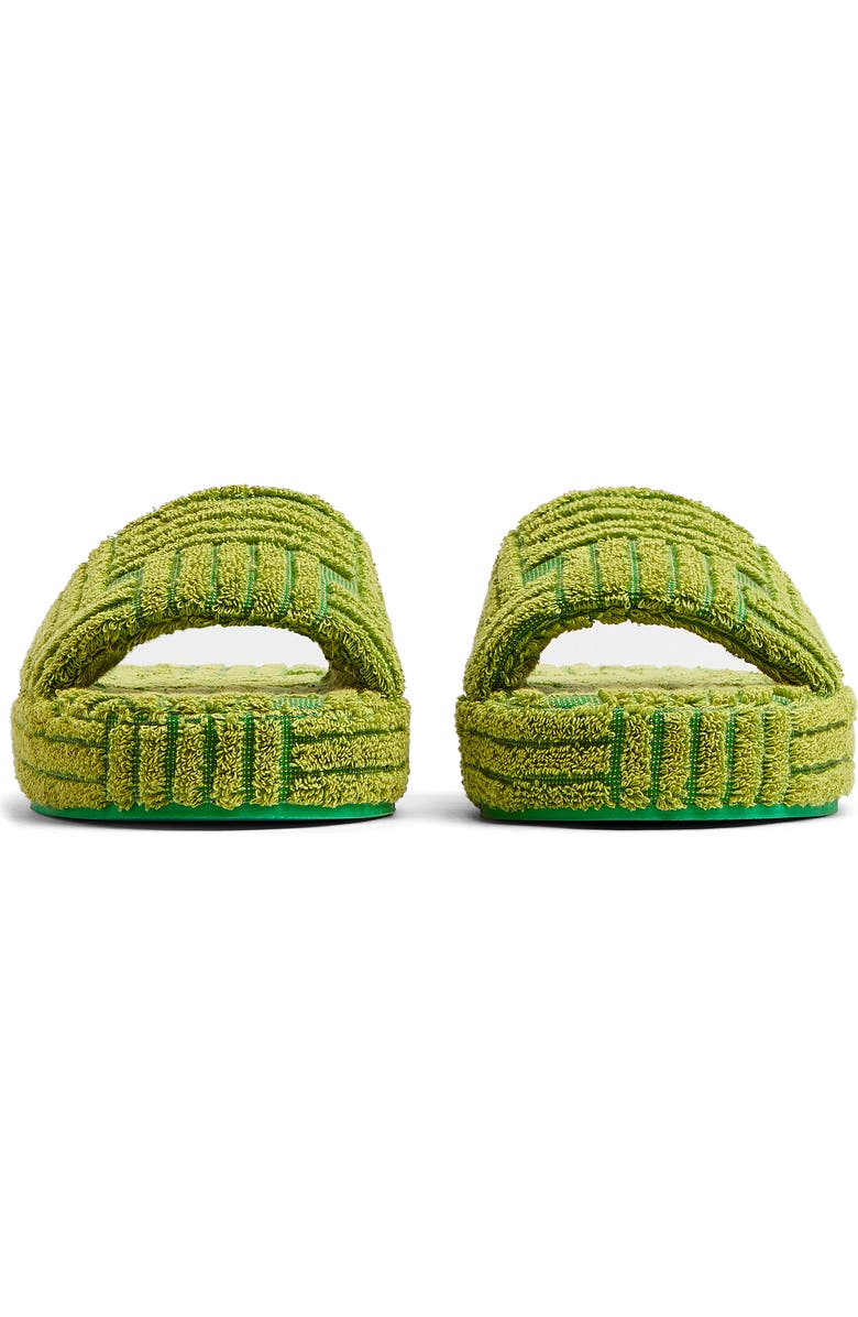 Bottega Veneta Resort Terry Cloth Slide Sandal, Alternate, color,