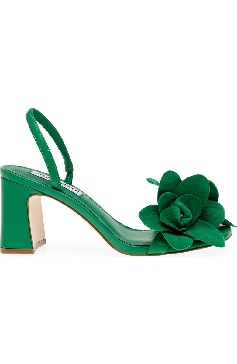 Steve Madden Farrie Flower Slingback Sandal, Alternate, color,