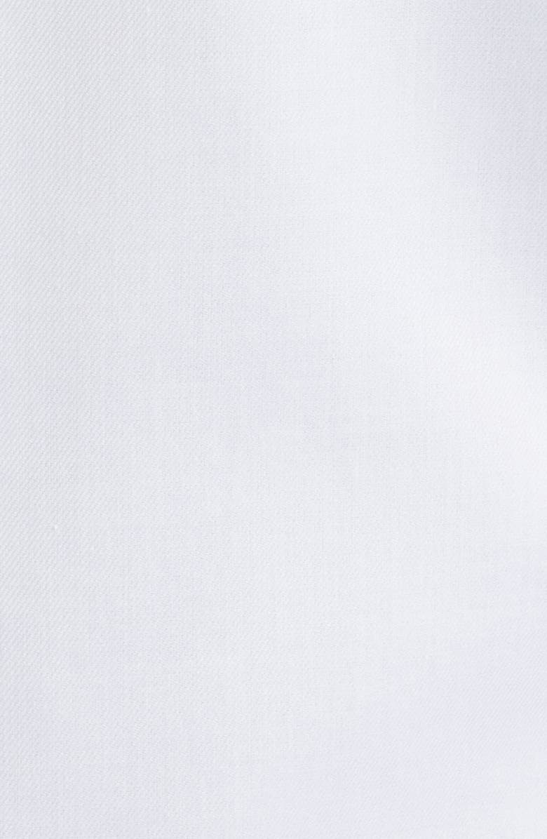 1863 by Eterna Luxury Covered Placket Non-Iron Dress Shirt, Alternate, color, White