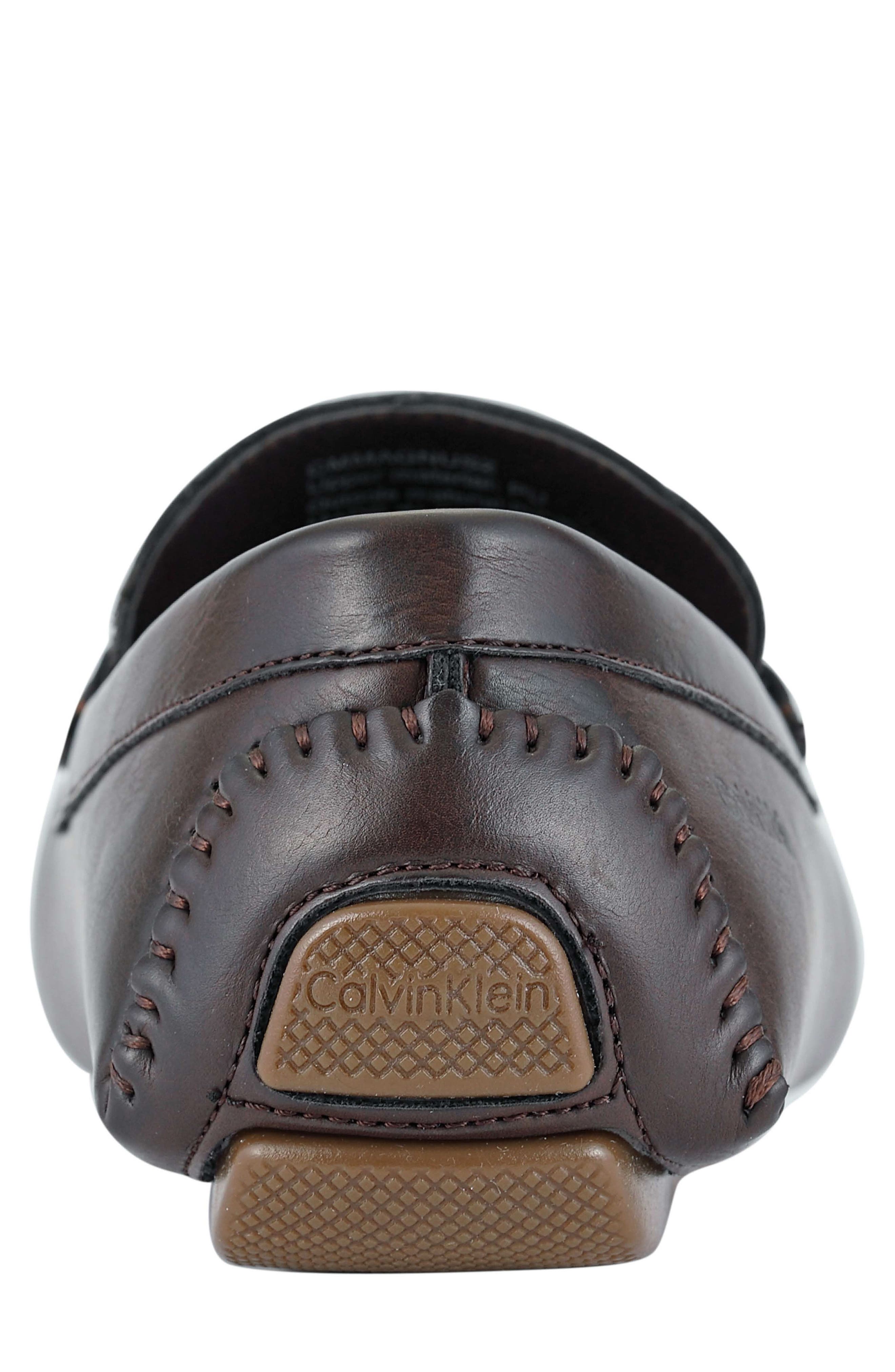 Magnus Bit Leather Driver, Alternate, color, BROWN