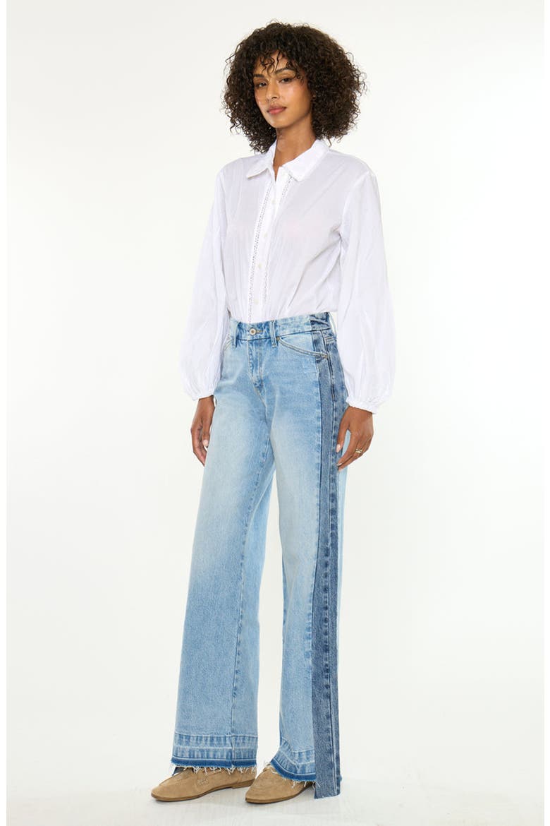 Bethell High Rise Wide Flare Jeans, Alternate, color, Medium Wash