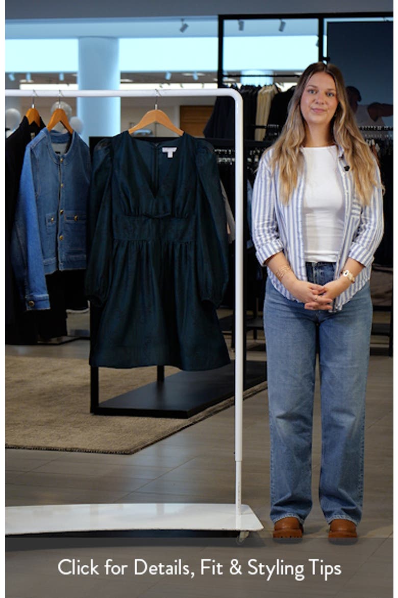 Long Sleeve Minidress video