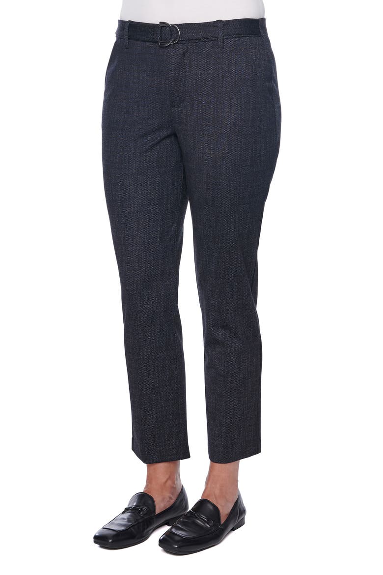 Ab-Solution High Waist Ponte Knit Ankle Trouser (Nordstrom Exclusive), Main, color, MIDNIGHT BLUE