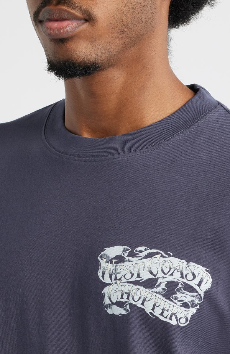 ID Supply Co WCC Banner Cotton Graphic T-Shirt, Alternate, color, Washed Navy