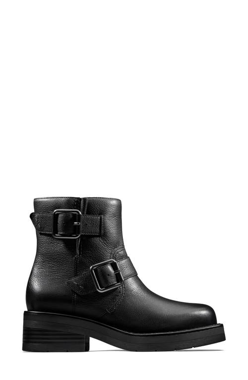 Clarks ® Rebelle Buckle Boot In Black