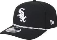 New Era Men's New Era Black Chicago White Sox Multi-Rope 9SEVENTY Stretch-Snap Hat