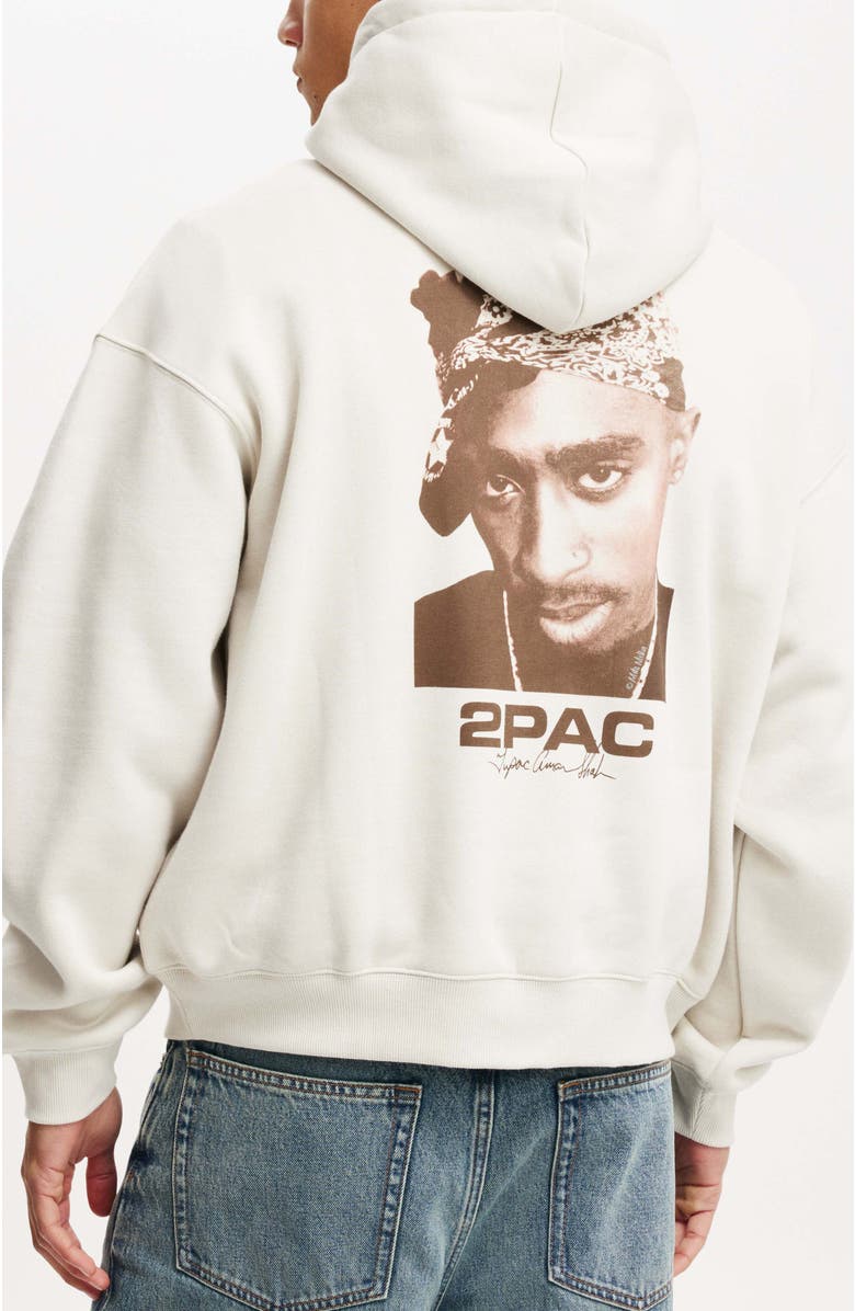 Cotton On Men's Box Fit Music Hoodie, Alternate, color, 