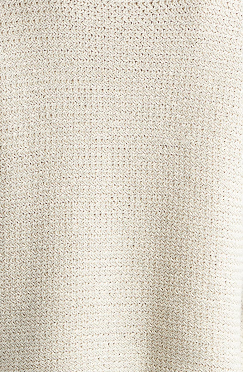 Derek Lam 10 Crosby Vivienne Cap Sleeve Sweater, Alternate, color, Marshmallow