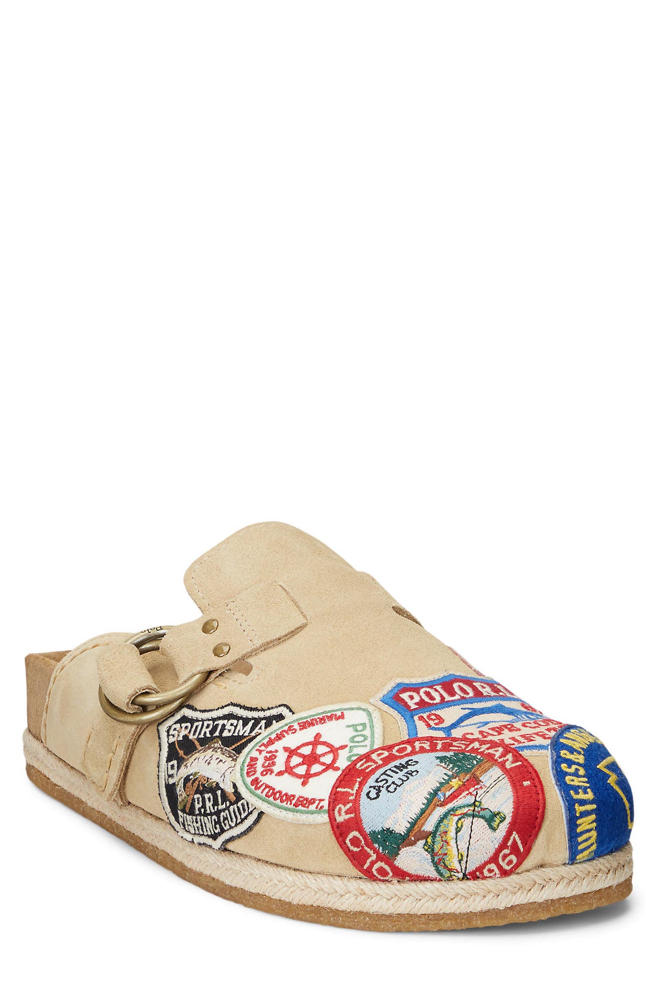Polo Ralph Lauren Turbach Embroidered Clog, Main, color, 
