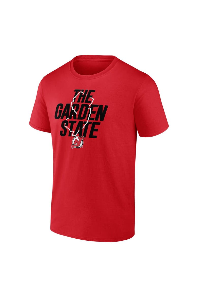 Men's Fanatics Branded Red New Jersey Devils Local T-Shirt, Alternate, color, Red