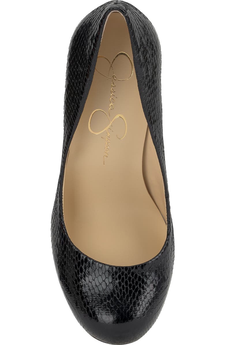 Jessica Simpson Cali Pump, Alternate, color, Black/ Black