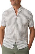 Faherty Breeze Short Sleeve Button-Down Shirt