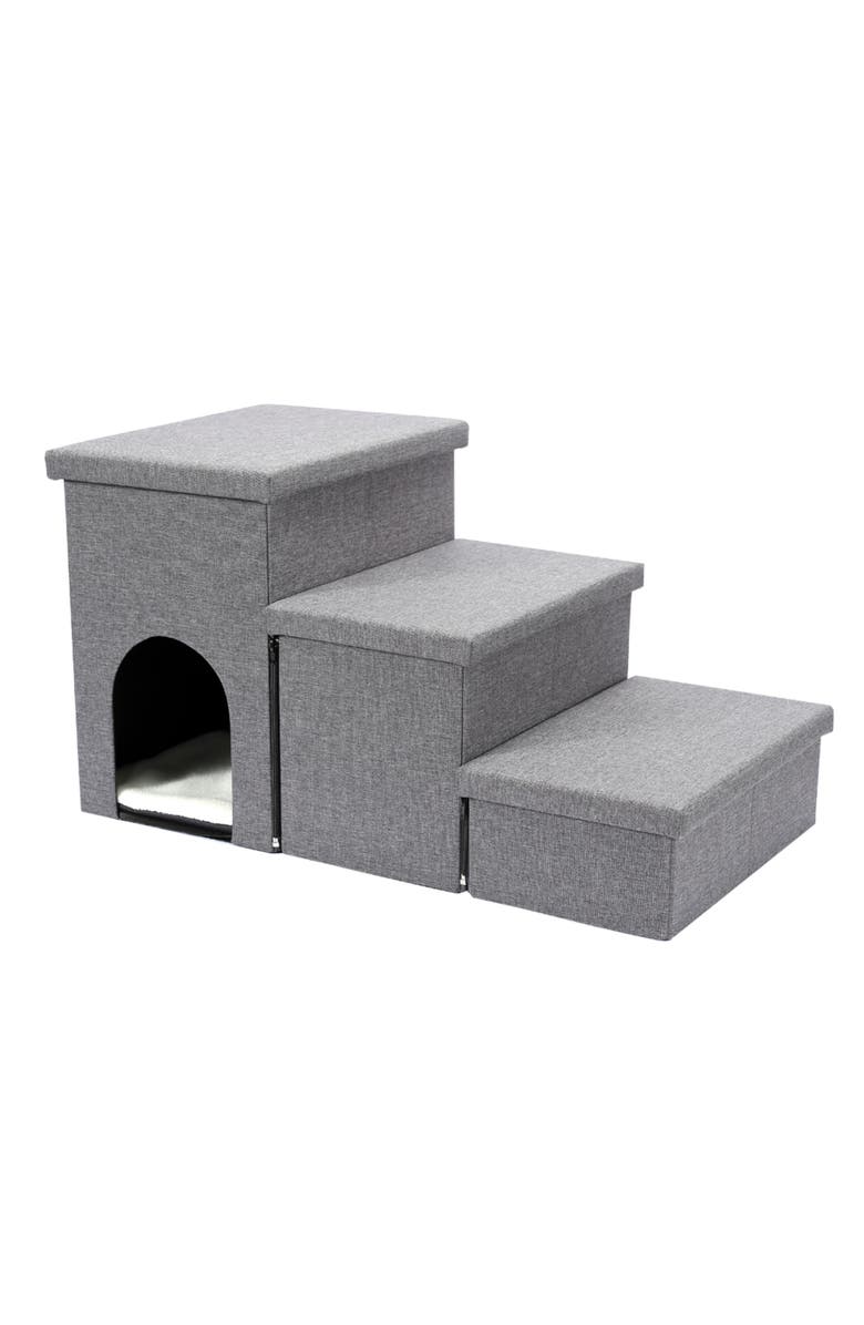 Ashfield
Harkness 3 Step Pet Stairs, Main, color, Multicolored