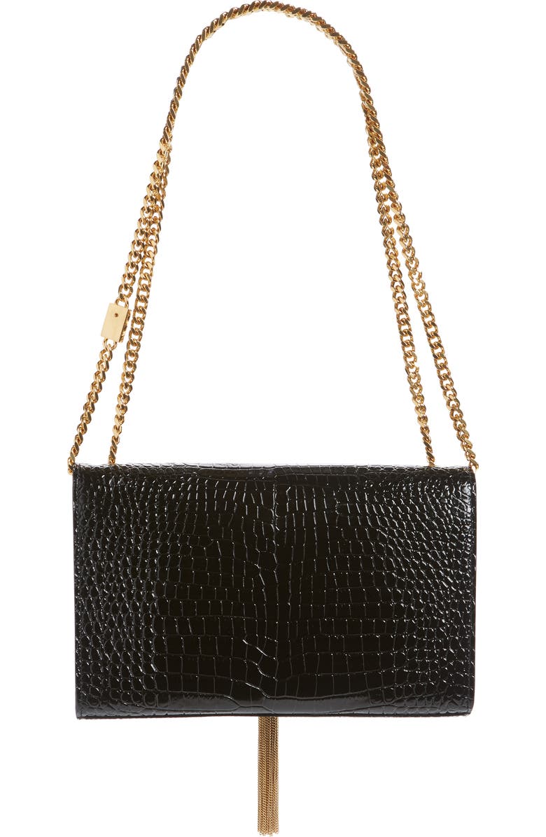 Saint Laurent Medium Kate Leather Shoulder Bag, Alternate, color,