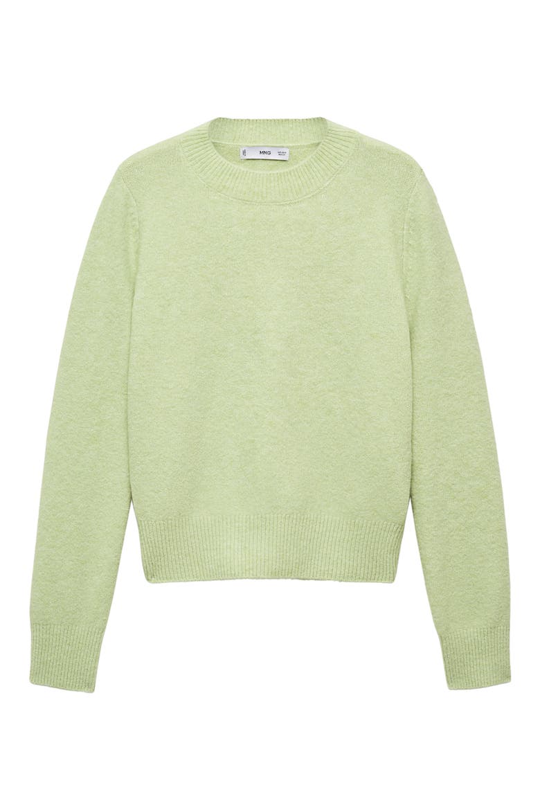 Funnel Neck Sweater, Alternate, color, PASTEL GREEN