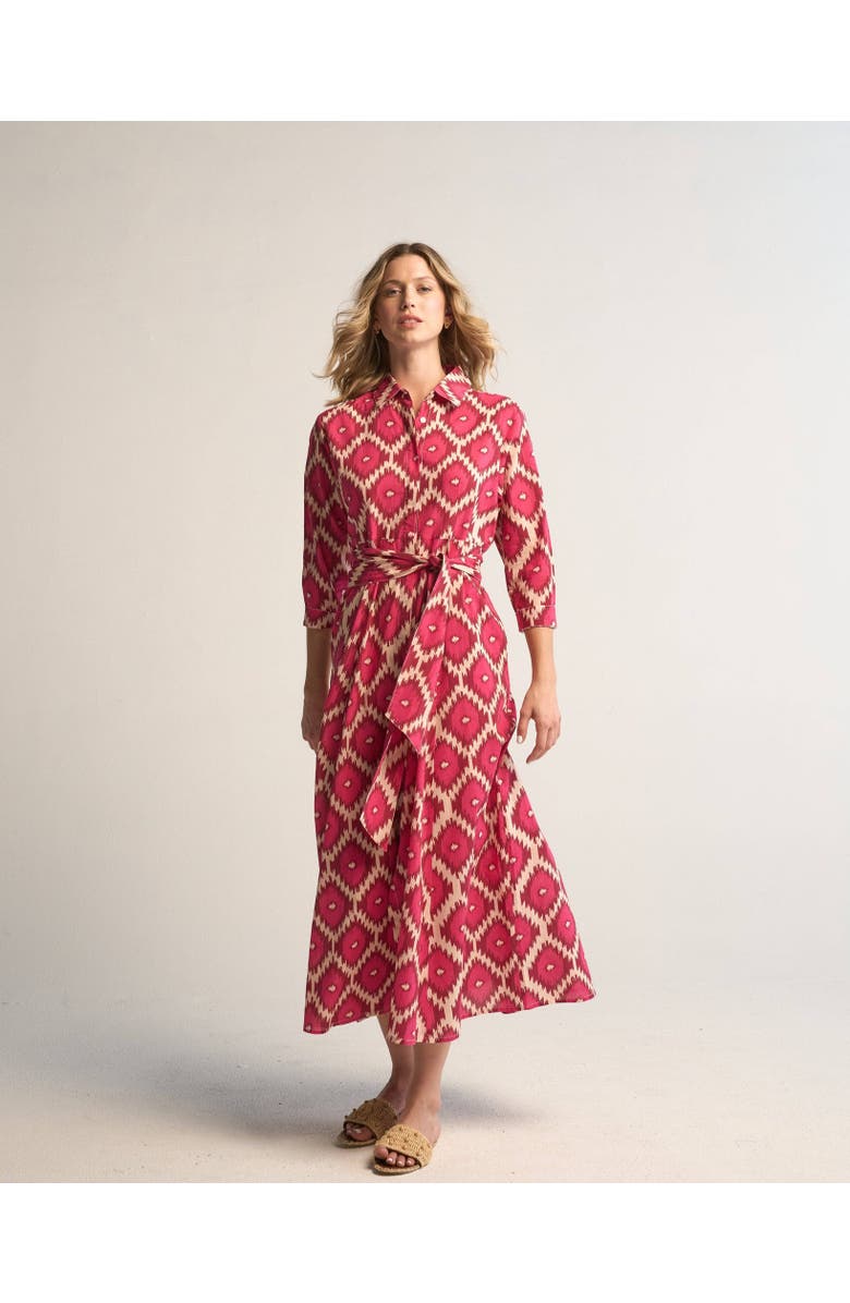GUADALUPE DESIGN Luciana Ikat Multi  Dress, Alternate, color, Pink