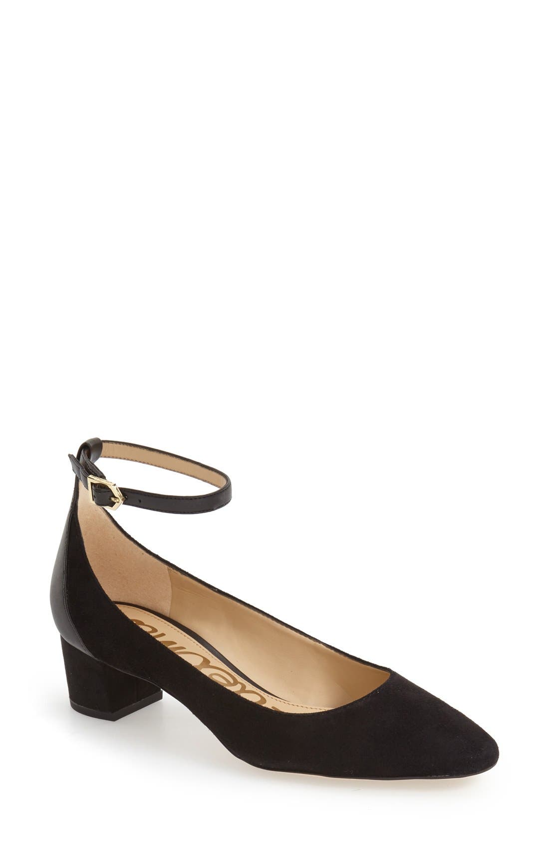 Sam Edelman 'Lola' Ankle Strap Pump, Main, color, 