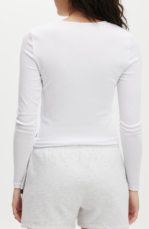 COTTON ON BODY COTTON ON BODY ACTIVE CORE RIB LONGSLEEVE