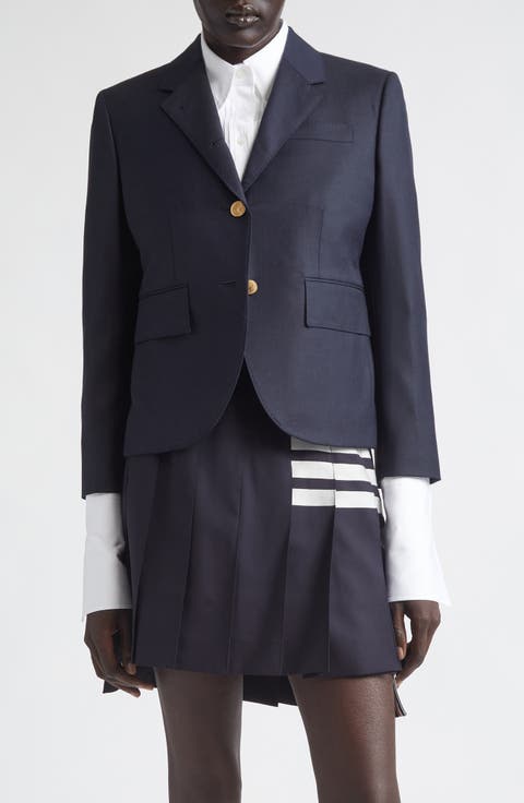 Women's High Armhole Wool Jacket