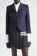 Thom Browne Women's High Armhole Wool Jacket