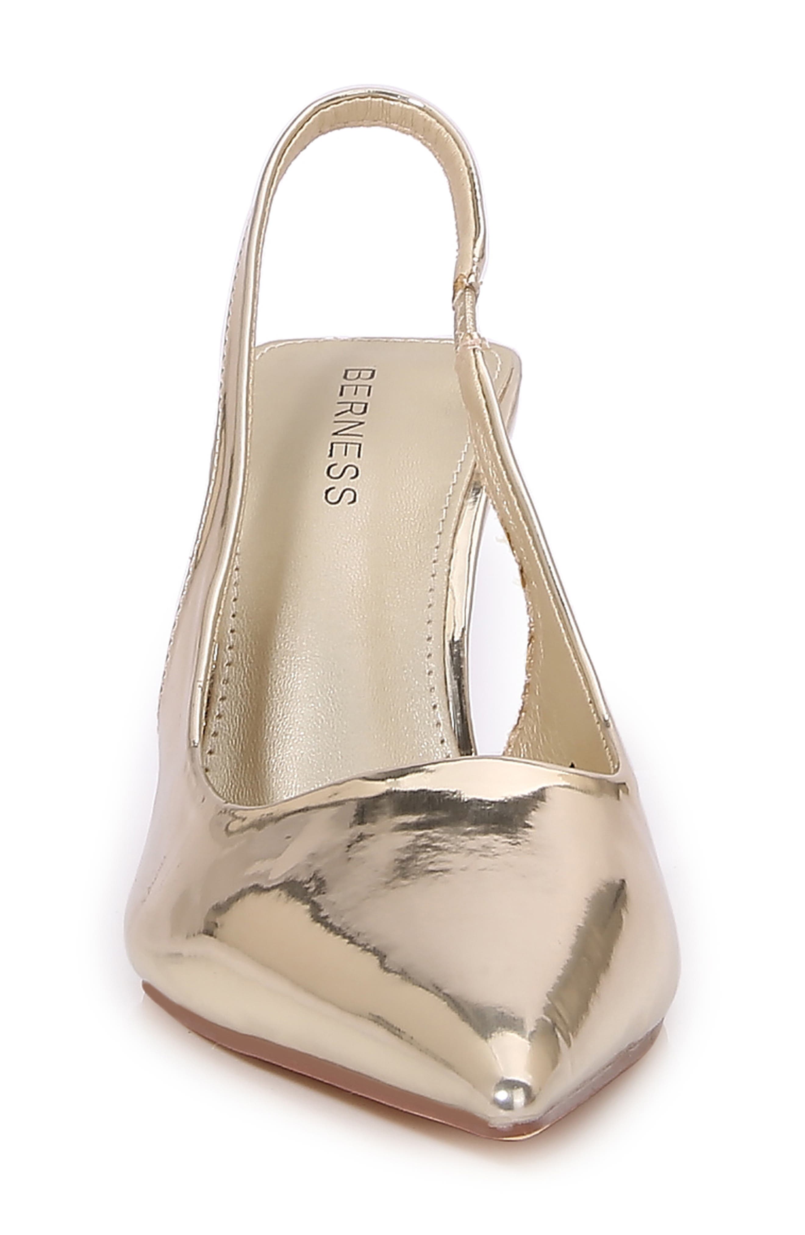Cassia Slingback Pump, Alternate, color, GOLD