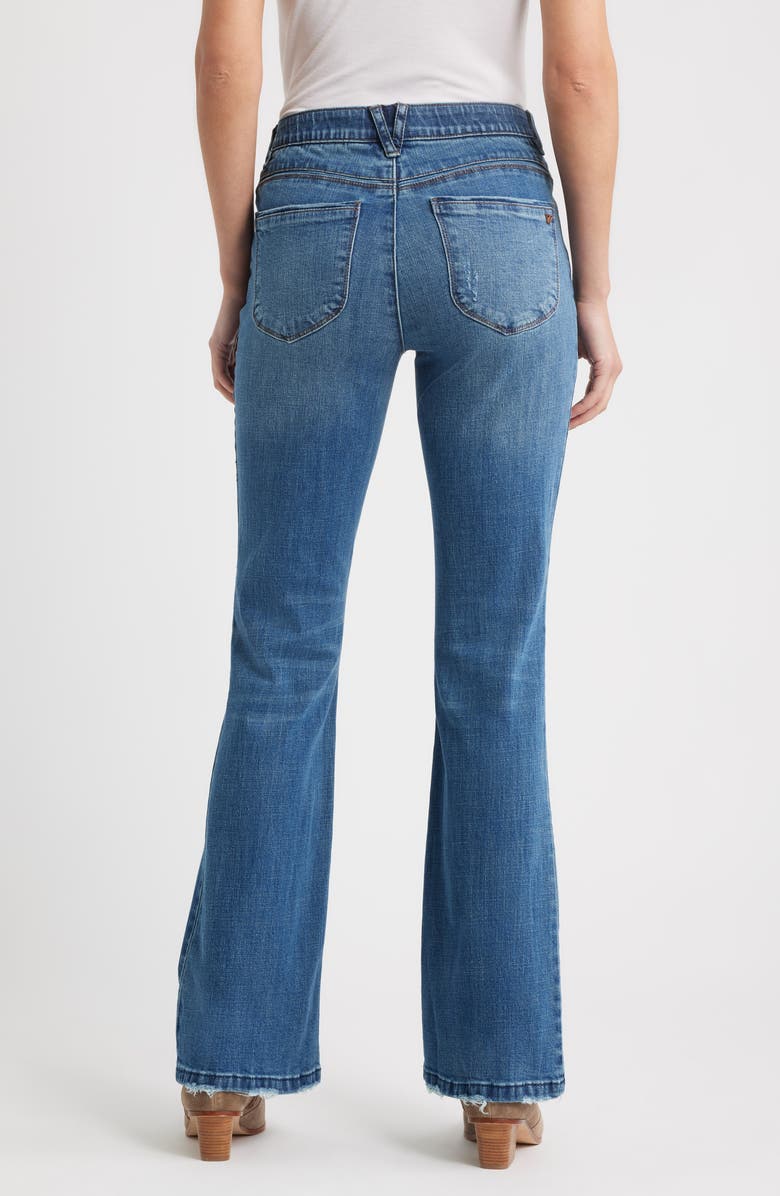 Wit & Wisdom Madison 'Ab'Solution High Waist Itty Bitty Bootcut Jeans, Alternate, color, Mid Blue Artisinal