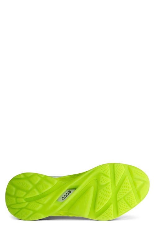 Ecco Biom® Infinite Walking Sneaker In Bright White/lime Punch