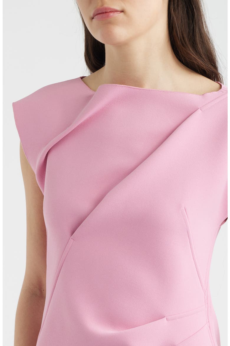 Fencott Crepe Minidress, Alternate, color, MUSK PINK