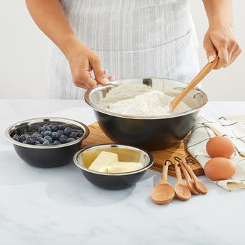 Stainless Steel Mixing Bowls - Set of 6