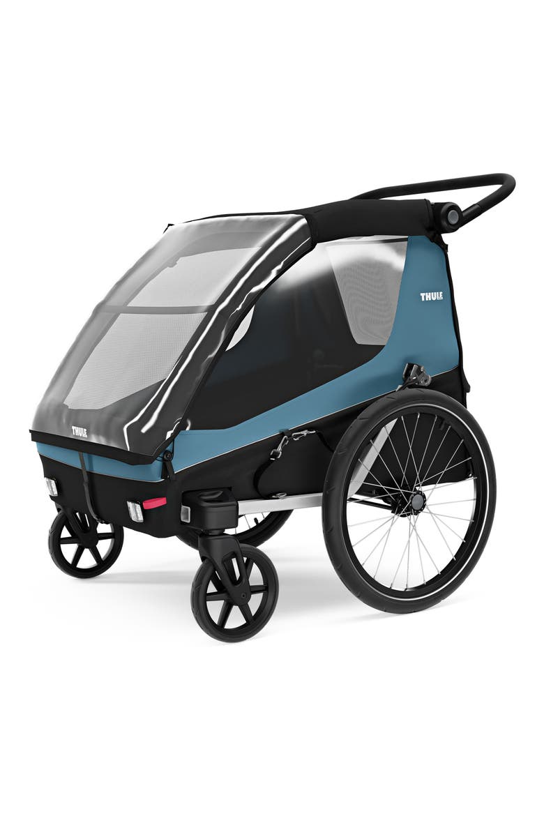 Courier Dog Trailer Kit, Main, color, AEGEAN BLUE