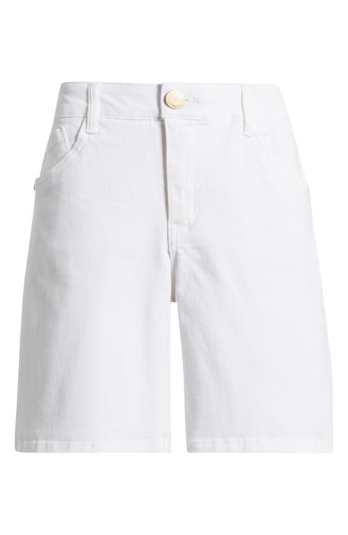 Wit & Wisdom High Waist Relaxed Denim Shorts