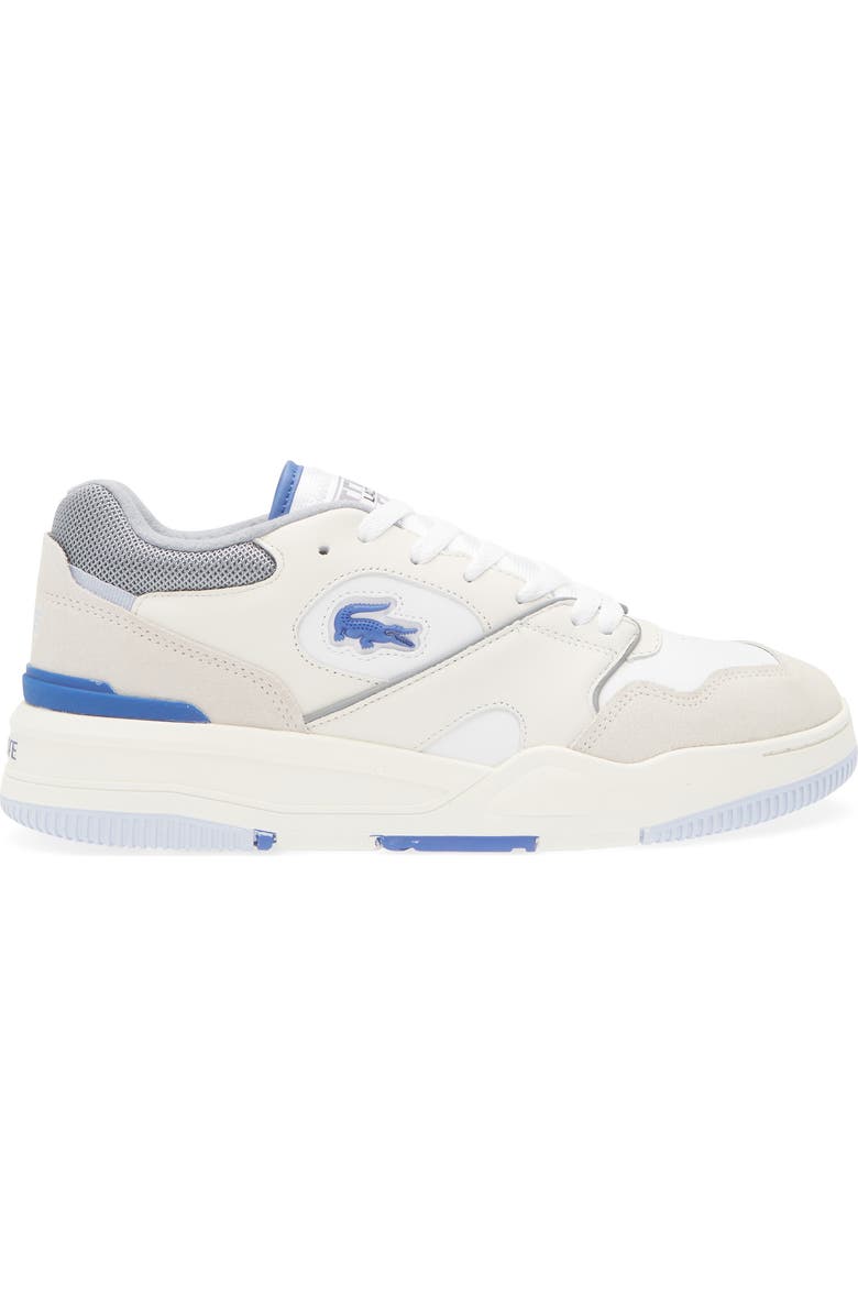 Lacoste Lineshot 124 Sneaker, Alternate, color, White/ Light Blue