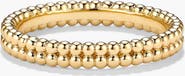 MEJURI Duo Beaded Stacker Ring