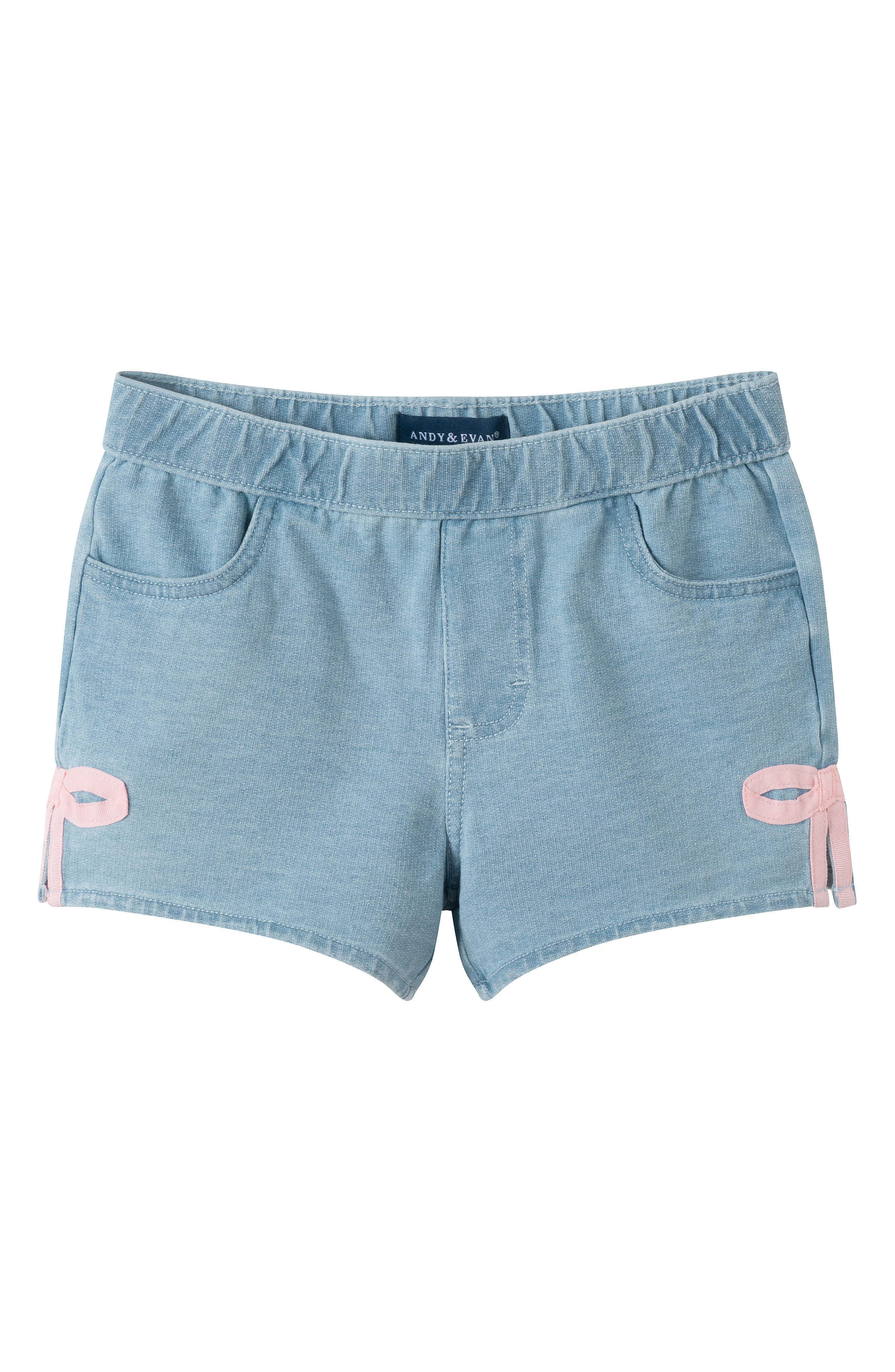 Andy & Evan Kids' Knit Denim Shorts