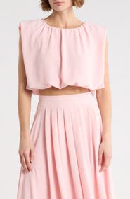 Blu Pepper Bubble Hem Top