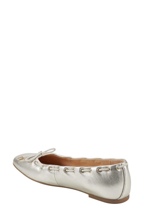 Marc Fisher Ltd Letzia Flat In Gold