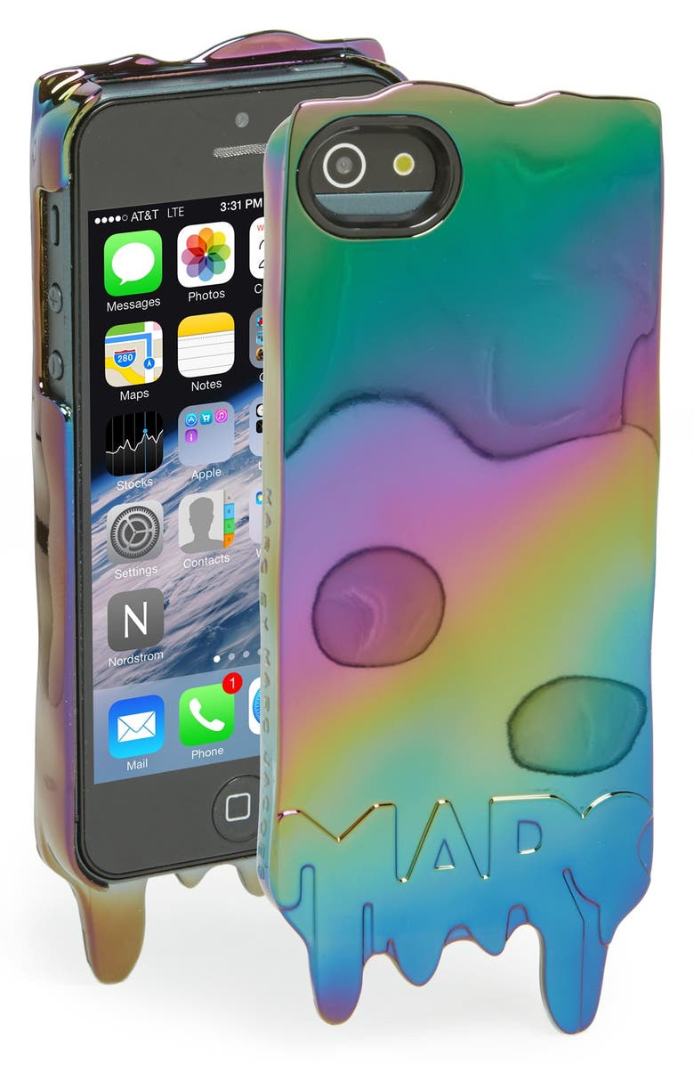 Marc Jacobs MARC BY MARC JACOBS 'Melts' iPhone 5 & 5S Case, Main, color, 