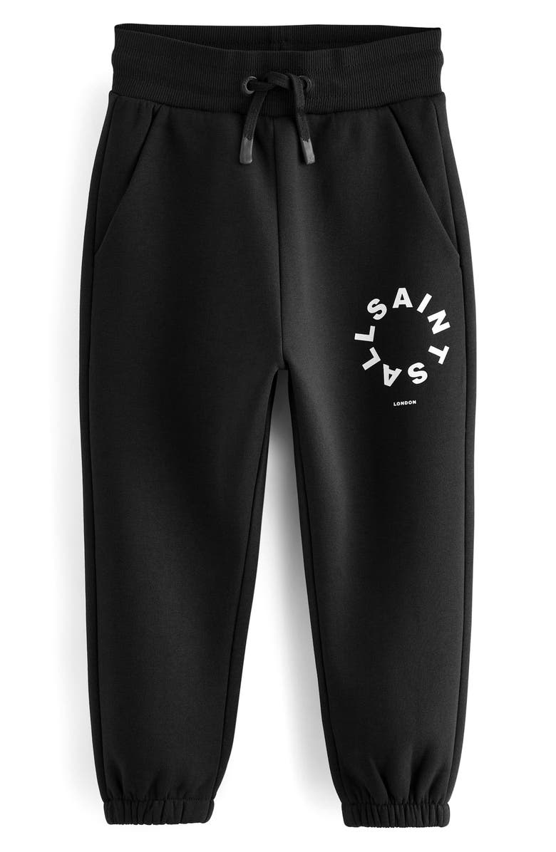 smALLSAINTS by ALLSAINTS Kids' Tierra Logo Joggers, Main, color, 