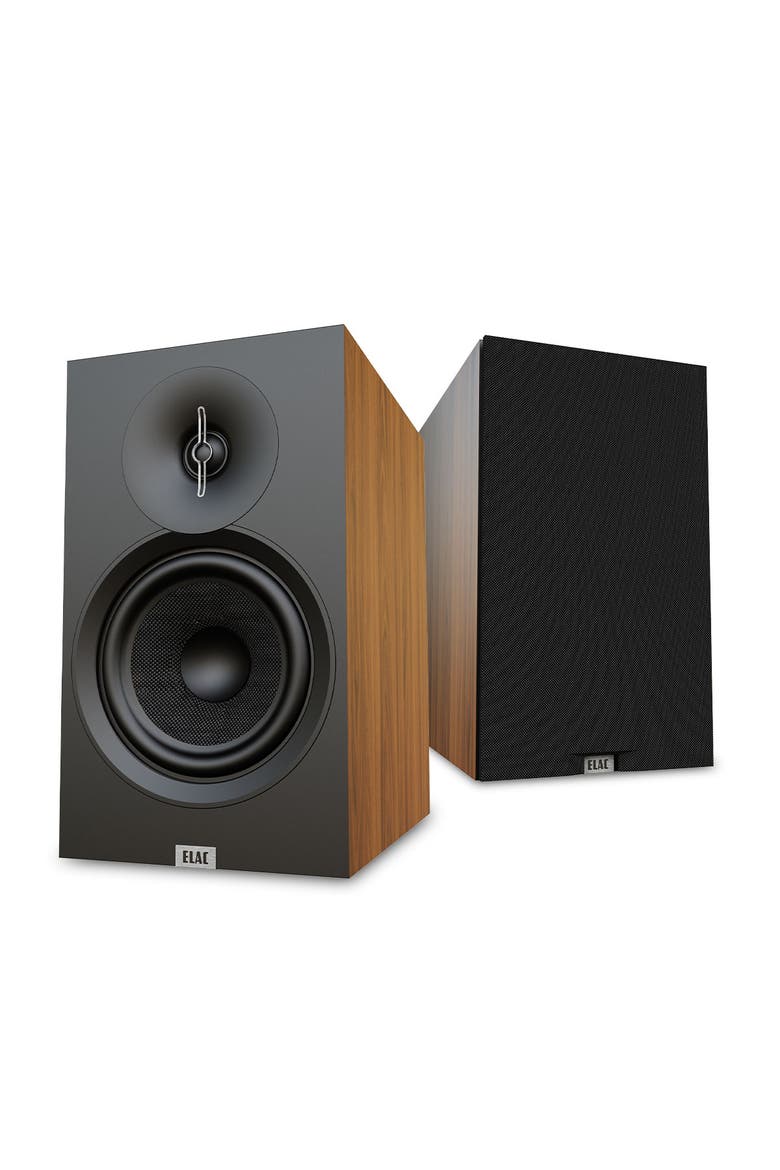 DB63 Debut 3.0 6.5 Inch Bookshelf Speakers - Pair, Main, color, Walnut