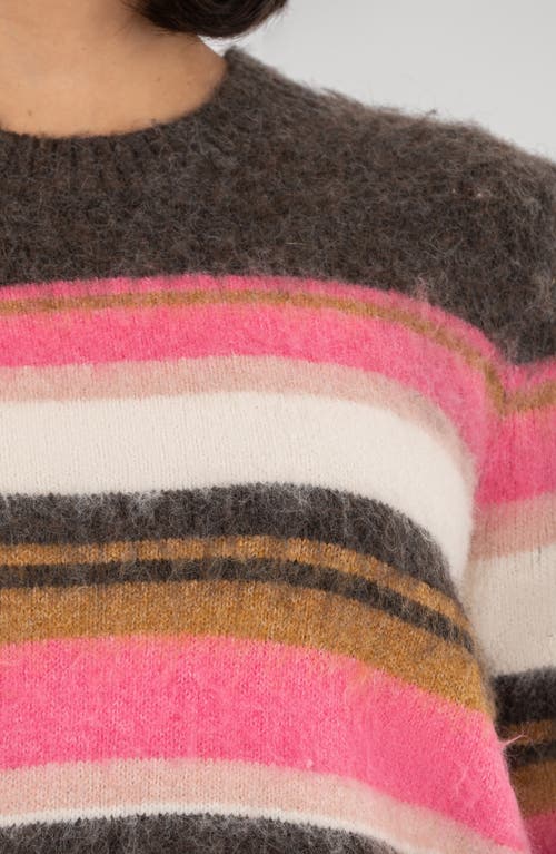 Kut From The Kloth Elvira Stripe Sweater In Multi