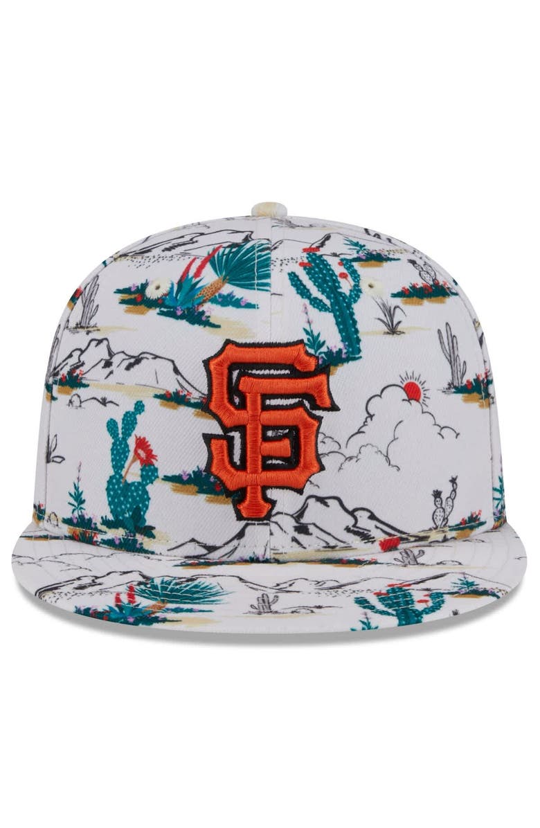 New Era Men's New Era  White San Francisco Giants 2025 Spring Training 9FIFTY Snapback Hat, Alternate, color, 