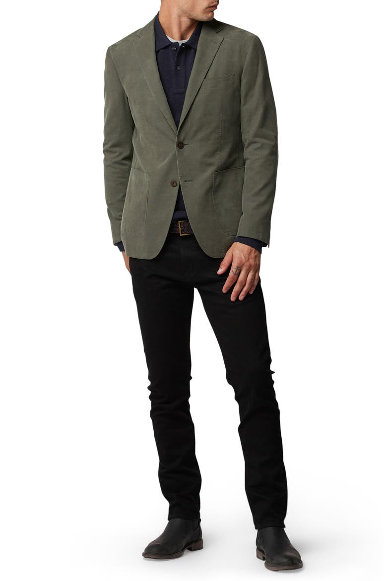 Saint Bathans Cotton Corduroy Sport Coat, Alternate, color, MOSS