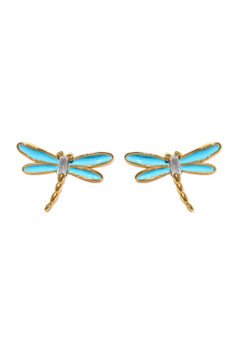 Dragonfly Stud Earrings