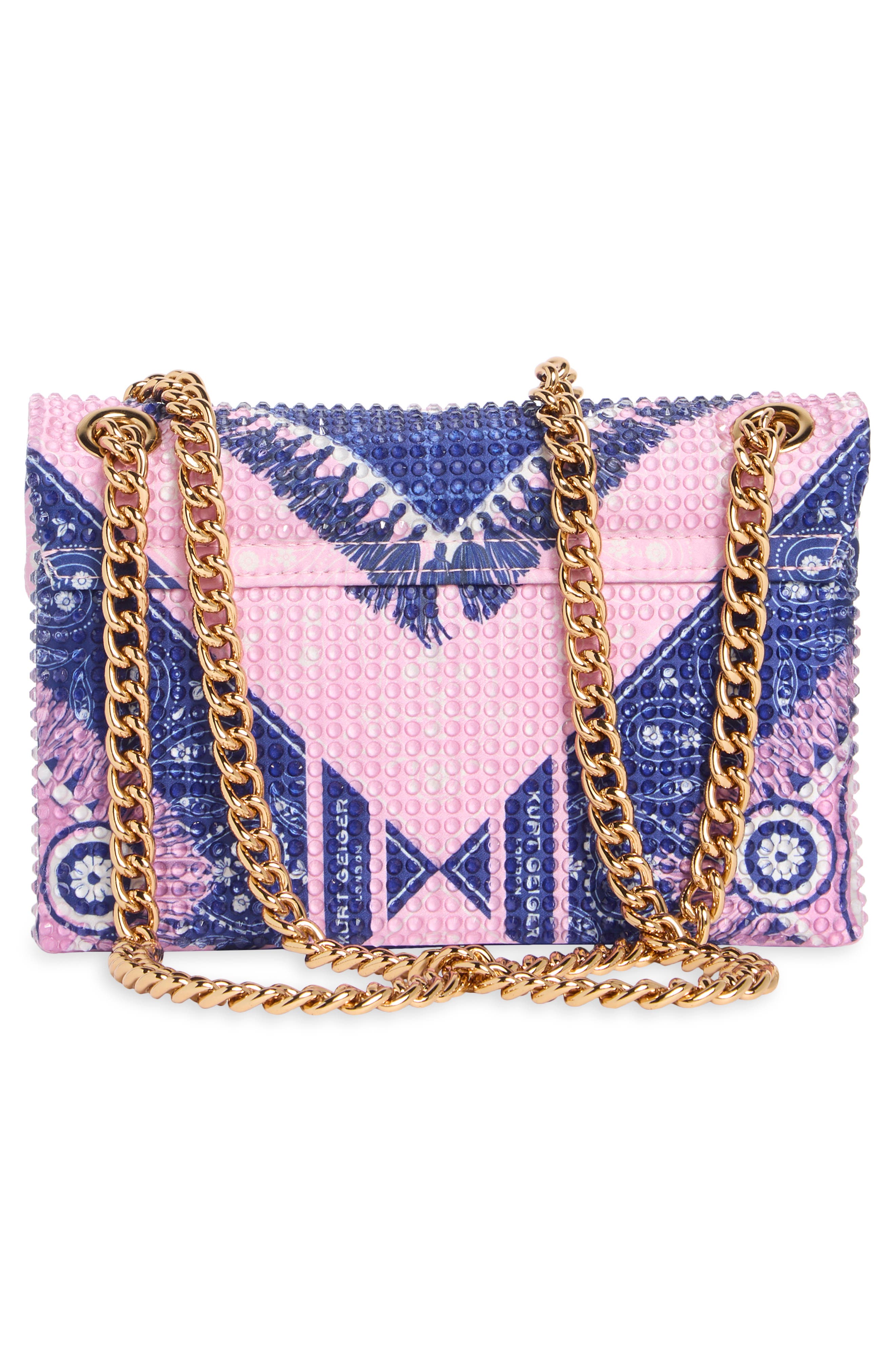 Crystal Fabric Mini Brixton Convertible Crossbody Bag (Women