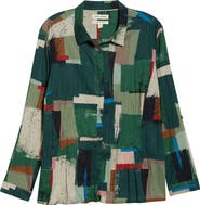 Seasalt Cornwall Larissa Printed Organic Cotton Button-Up Shirt