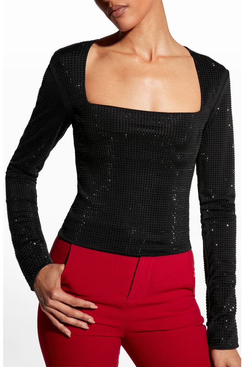 Majesty Ls Top, Main, color, Black