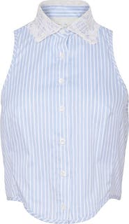 Fleur Du Mal Poplin Bib Top